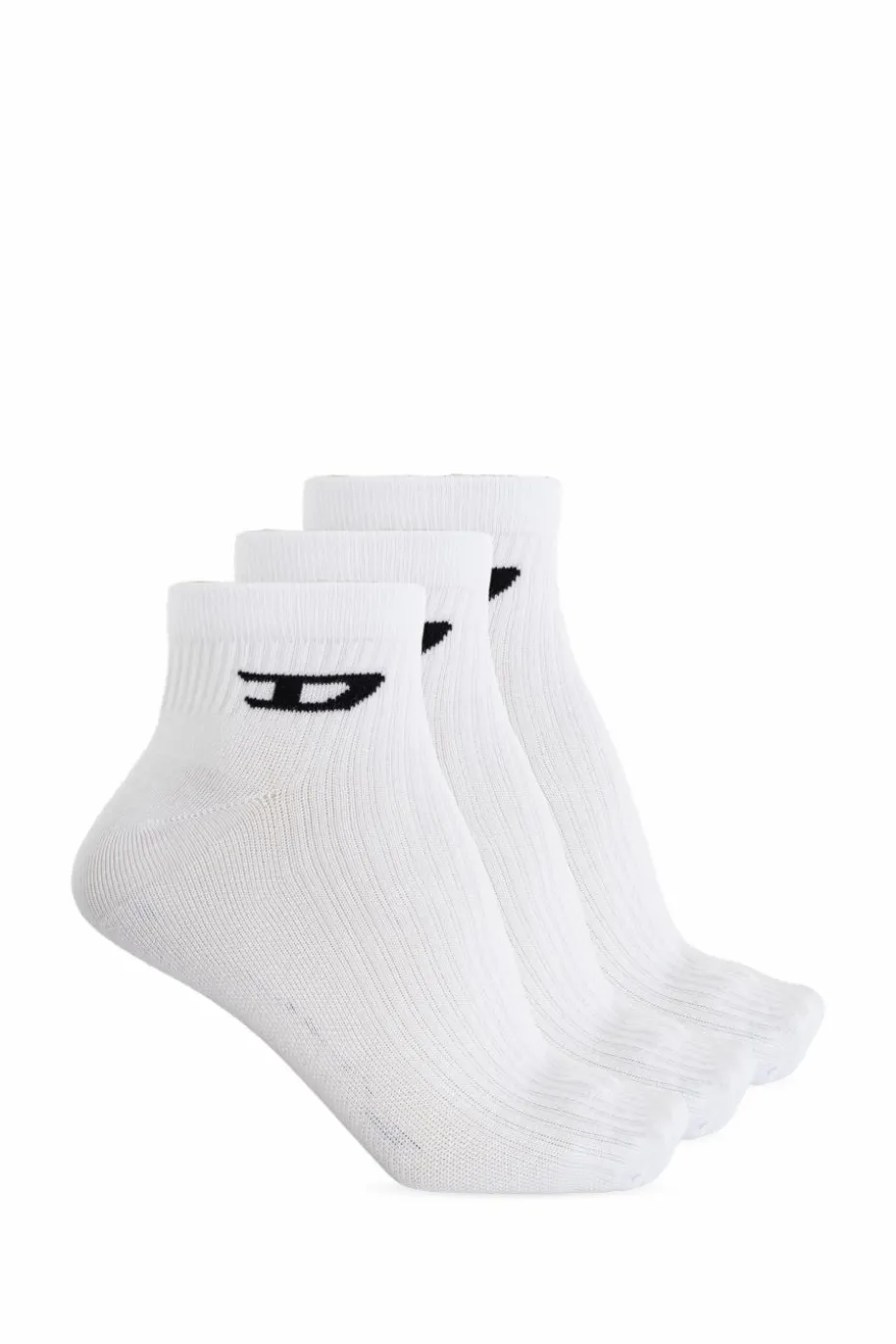 Diesel WHITE Three-pack socks SKM-D-ANKLE