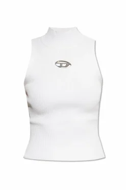 Diesel WHITE Top with logo M-ONERVAX-TOP