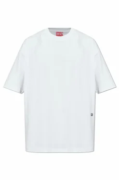 Diesel WHITE T-shirt 'T-BOGGY-T6'