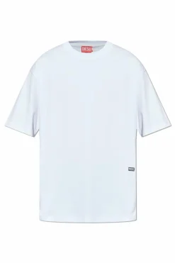 Diesel WHITE T-shirt 'T-BOGGY-T2'