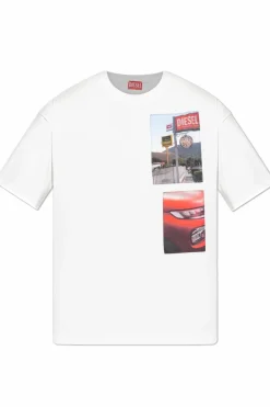 Diesel WHITE T-shirt `T-BOXT-T3`