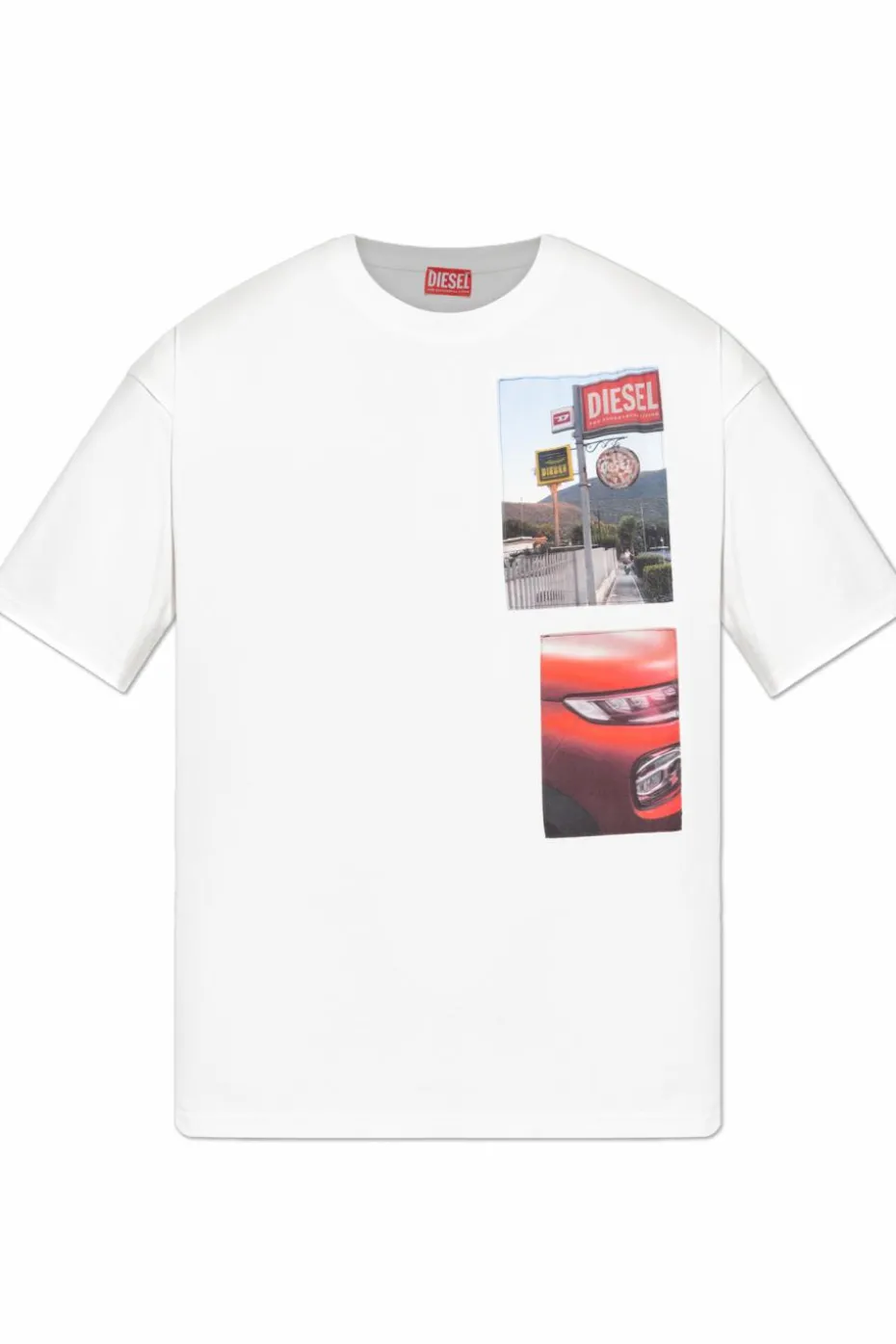 Diesel WHITE T-shirt `T-BOXT-T3`