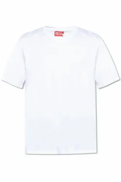 Diesel WHITE T-shirt T-MADJUST-R2
