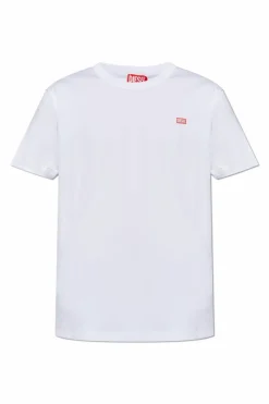 Diesel WHITE T-shirt āT-MIEGOR-K77ā