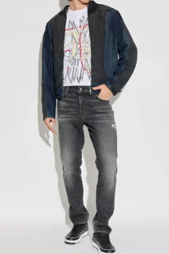 Diesel WHITE T-shirt with print