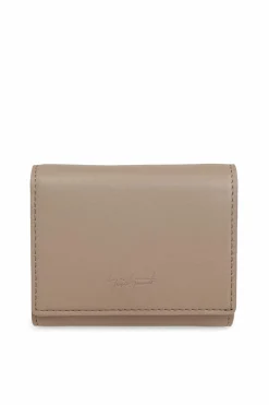Discord Yohji Yamamoto beige Leather wallet from the Discord collection