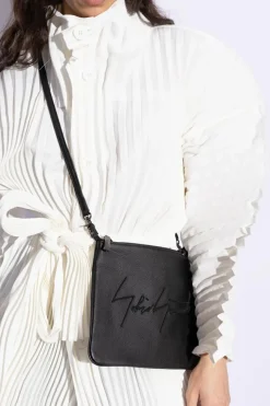 Discord Yohji Yamamoto BLACK Shoulder bag with logo