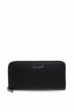 Discord Yohji Yamamoto BLACK Leather wallet from the Discord collection