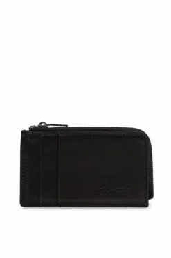 Discord Yohji Yamamoto BLACK Leather Wallet