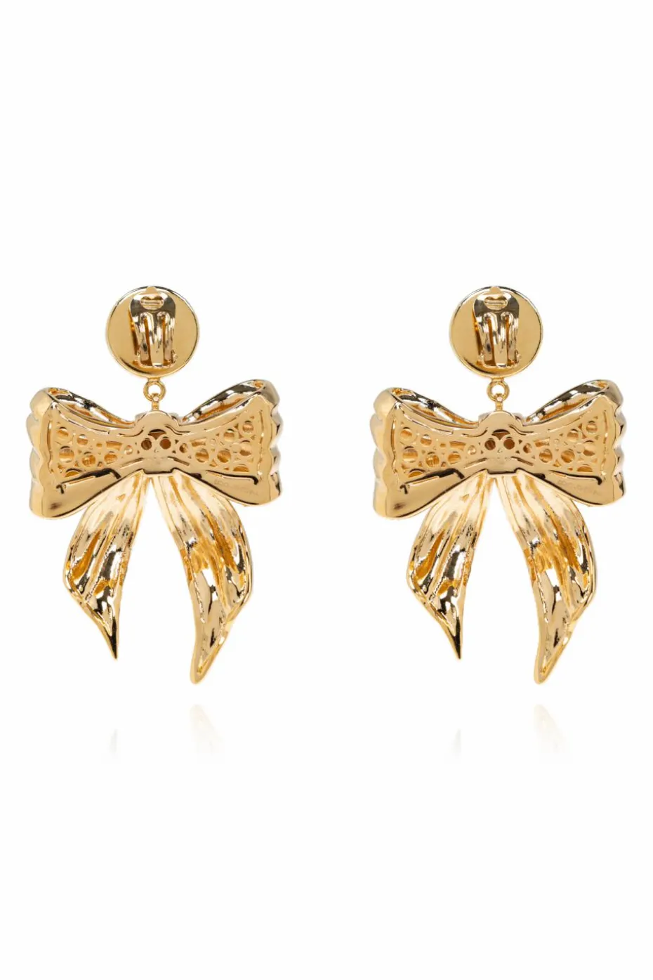 Dolce & Gabbana Bow-shaped clip-on earrings