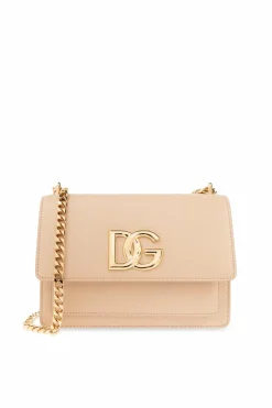Dolce & Gabbana beige ‘3.5’ shoulder bag