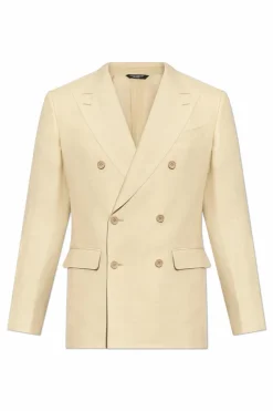 Dolce & Gabbana beige Linen blazer