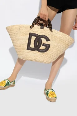 Dolce & Gabbana beige ‘Medium Kendra’ shopper bag