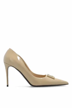 Dolce & Gabbana beige Patent leather pumps