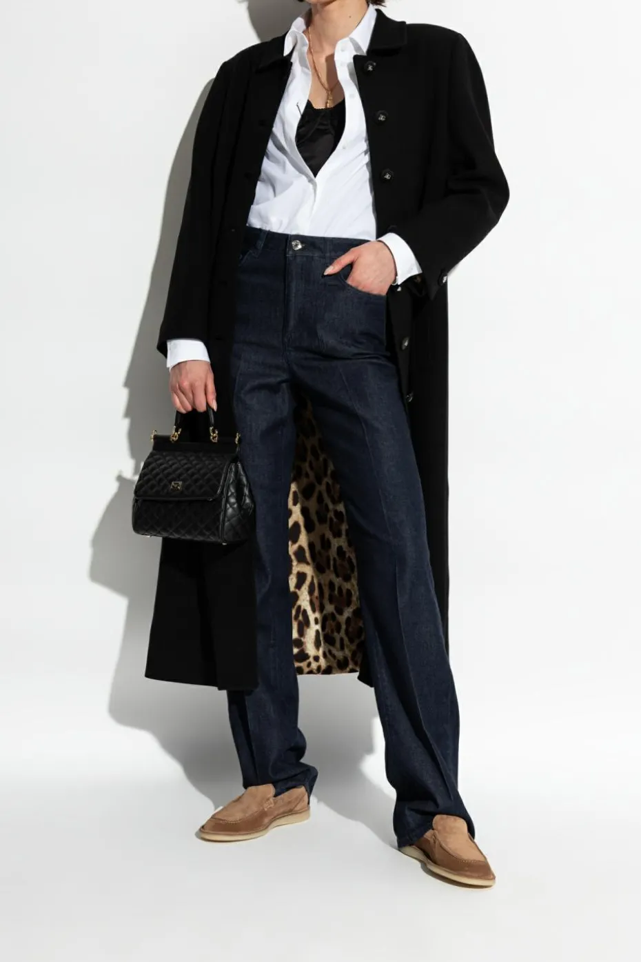 Dolce & Gabbana beige Shoes of type loafers
