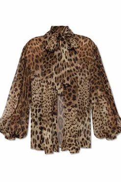 Dolce & Gabbana beige Silk shirt