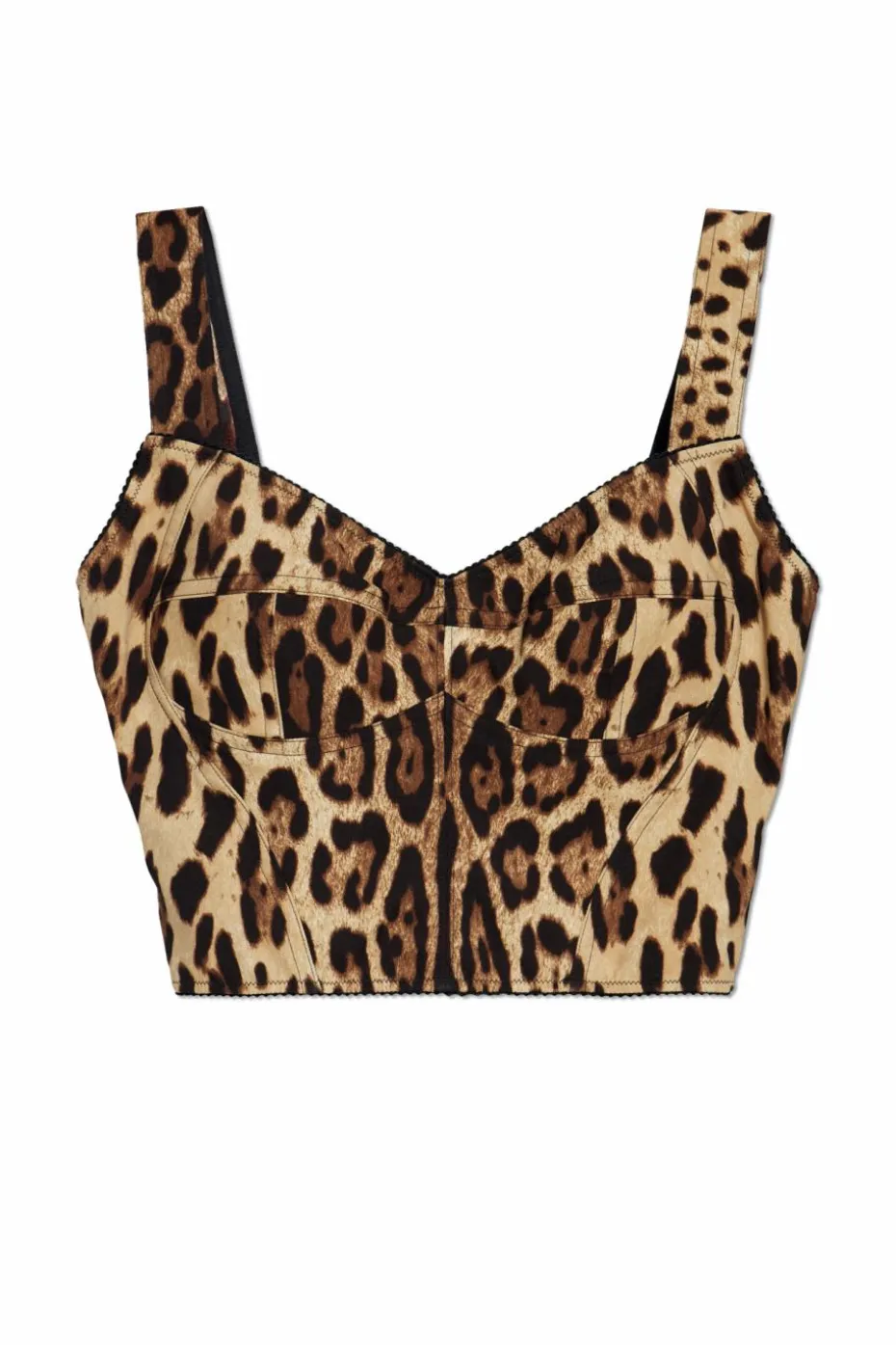 Dolce & Gabbana beige Top with animal motif