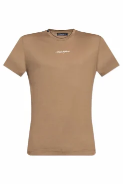 Dolce & Gabbana beige T-shirt with logo