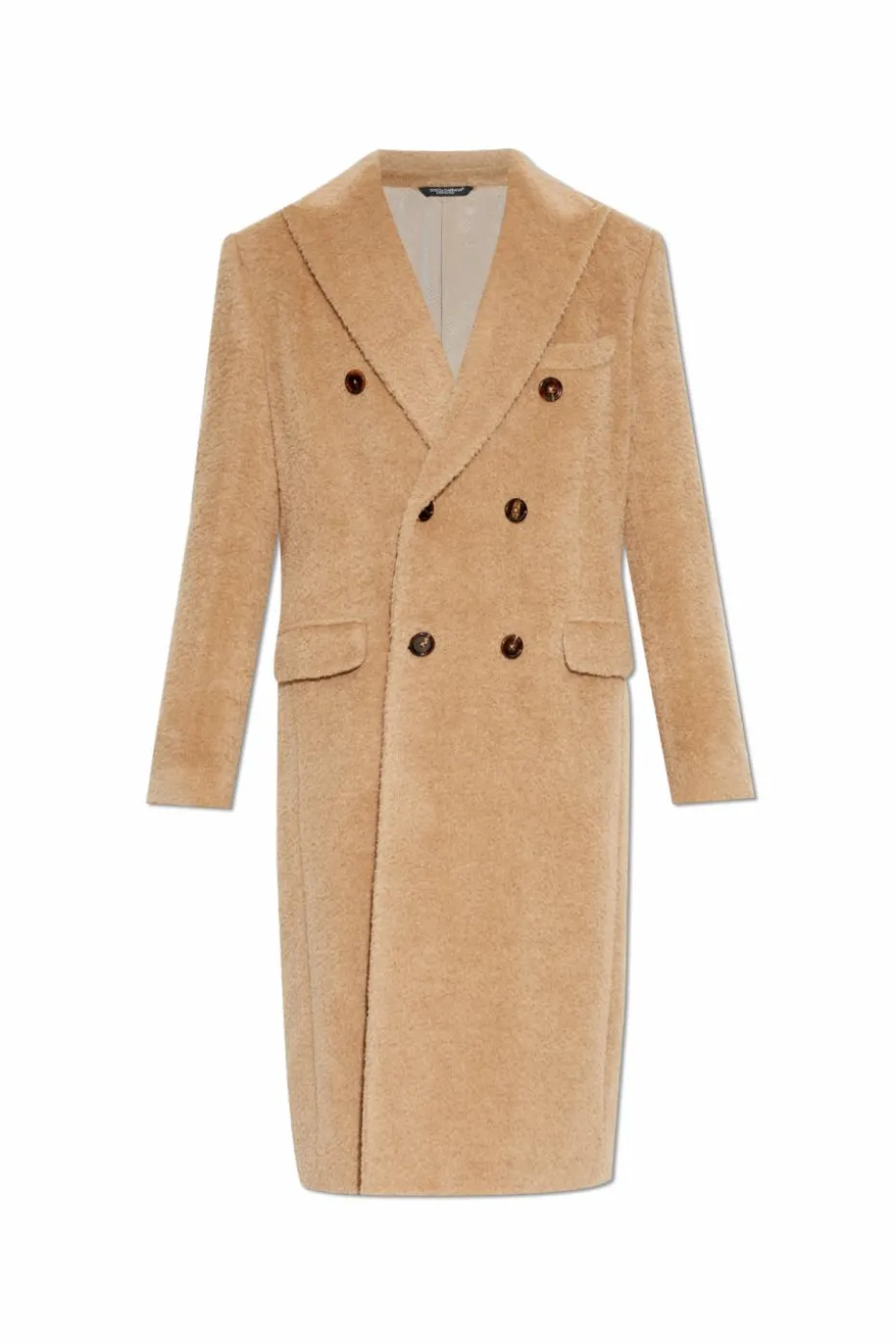 Dolce & Gabbana beige Wool Coat