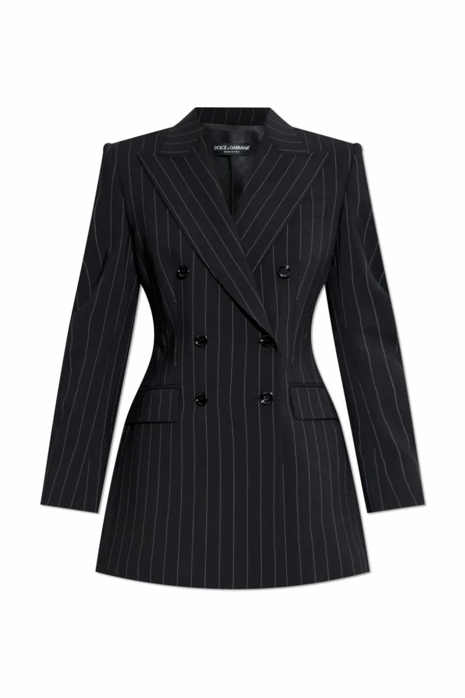 Dolce & Gabbana BLACK Blazer with stripe pattern