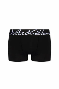Dolce & Gabbana BLACK Boxers with logo