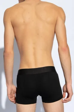 Dolce & Gabbana BLACK Boxers with logo