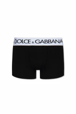 Dolce & Gabbana BLACK Boxers with logo