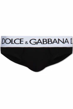 Dolce & Gabbana BLACK Briefs with logo