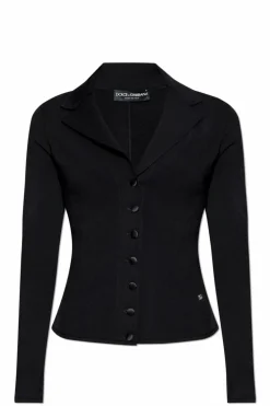 Dolce & Gabbana BLACK Cardigan with logo