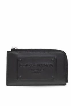 Dolce & Gabbana BLACK Card holder with logo