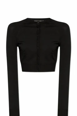 Dolce & Gabbana BLACK Cardigan with cutouts