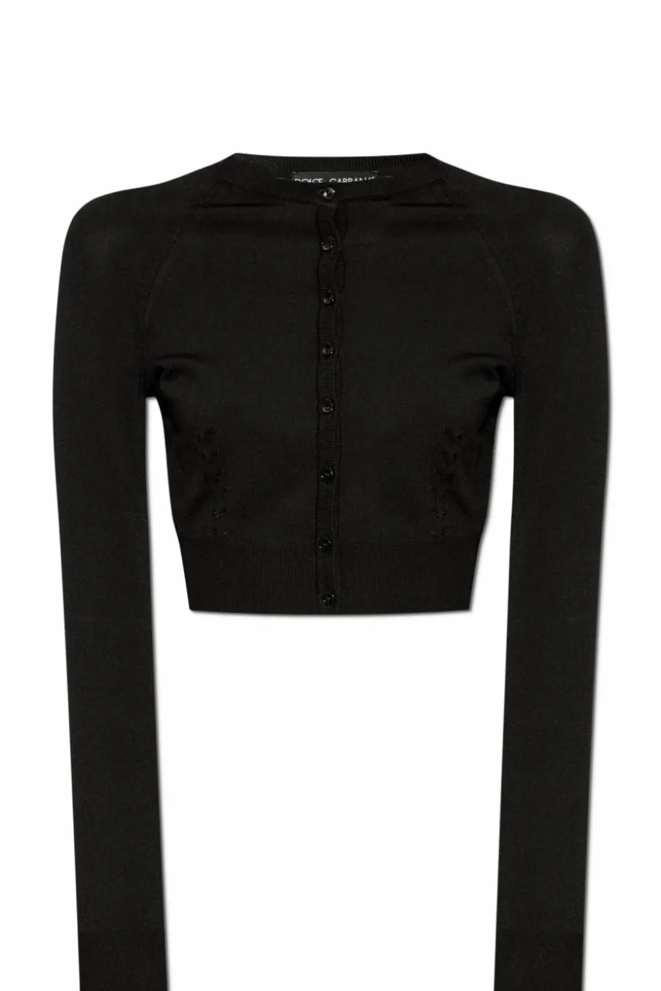 Dolce & Gabbana BLACK Cardigan with cutouts