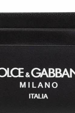 Dolce & Gabbana BLACK Card case with logo