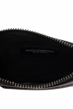 Dolce & Gabbana BLACK Card case with logo