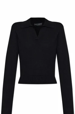 Dolce & Gabbana BLACK Cashmere polo