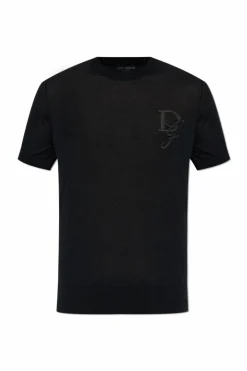 Dolce & Gabbana BLACK Cashmere sweater with logo