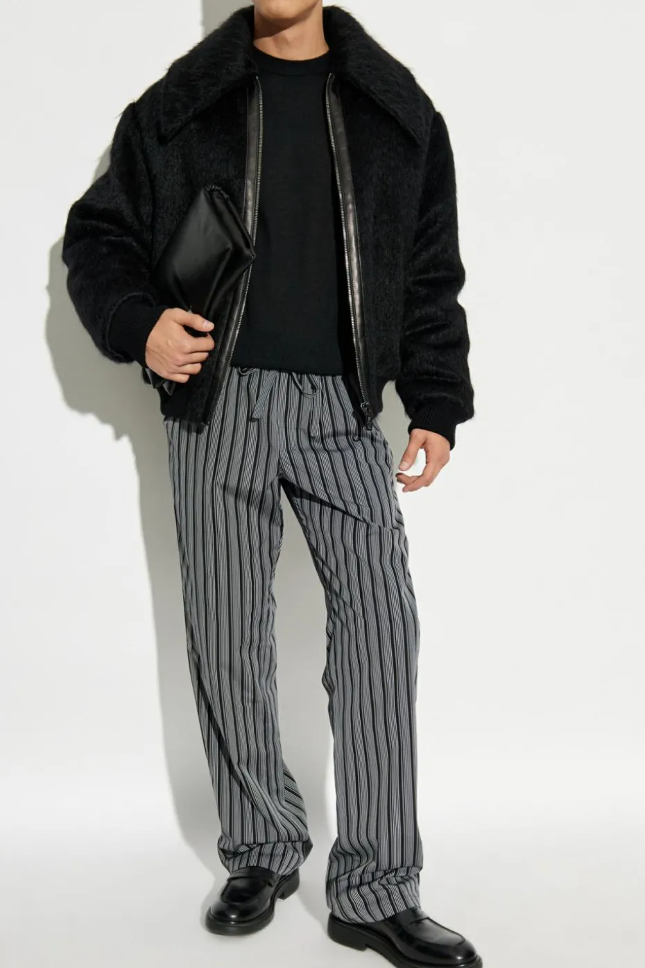 Dolce & Gabbana BLACK Cashmere sweater with logo