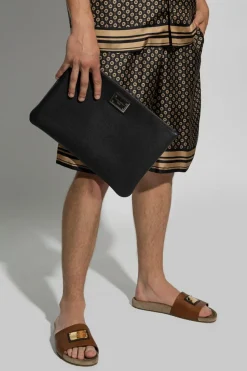Dolce & Gabbana BLACK Clutch with logo