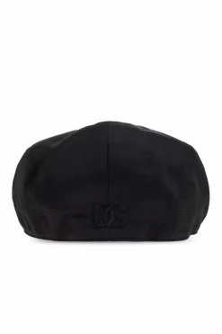 Dolce & Gabbana BLACK Cotton flat cap