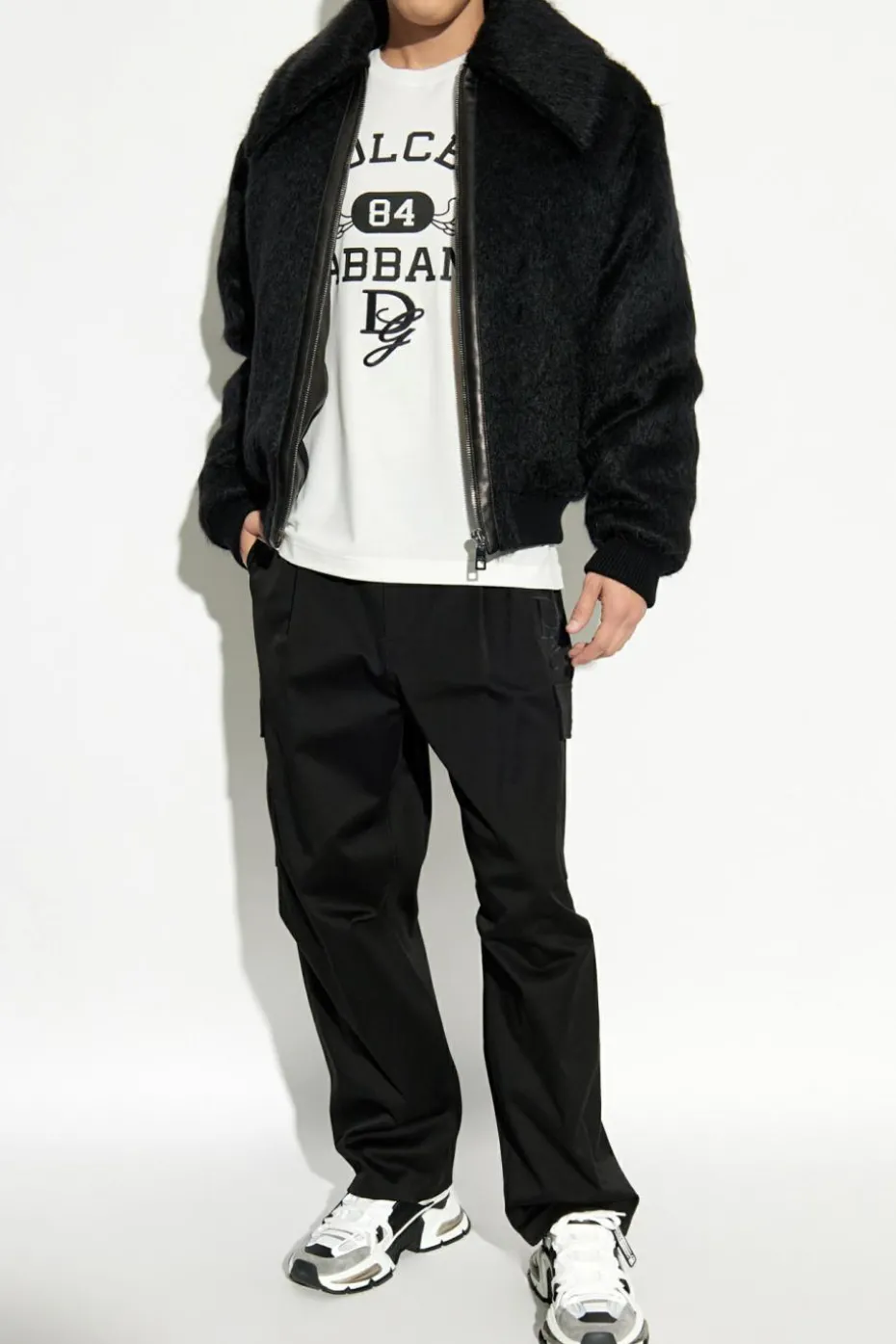 Dolce & Gabbana BLACK Cotton pants type cargo