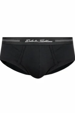 Dolce & Gabbana BLACK Cotton briefs with logo
