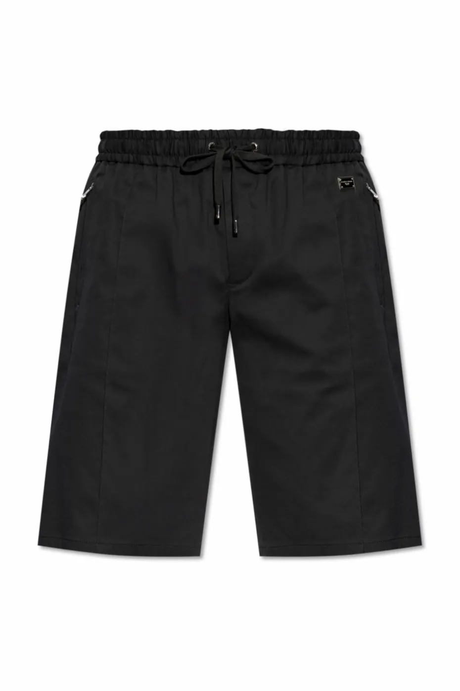 Dolce & Gabbana BLACK Cotton shorts with logo
