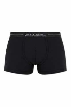Dolce & Gabbana BLACK Cotton boxers with logo