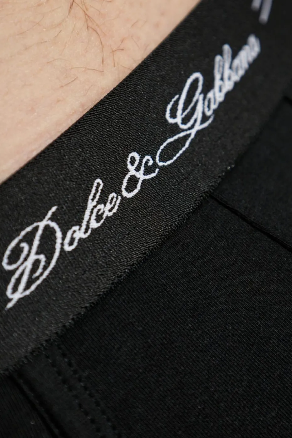 Dolce & Gabbana BLACK Cotton boxers with logo