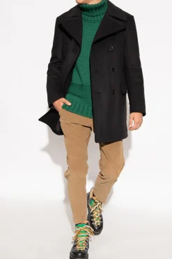 Dolce & Gabbana BLACK Double-breasted coat
