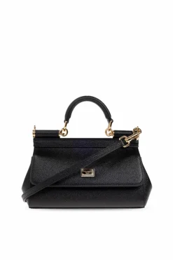 Dolce & Gabbana BLACK Handbag "Sicily Small"