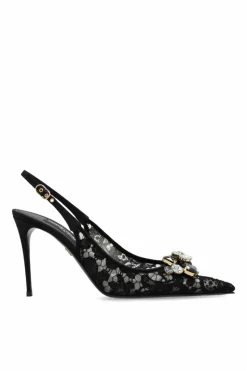 Dolce & Gabbana BLACK Heeled shoes 'Lollo'