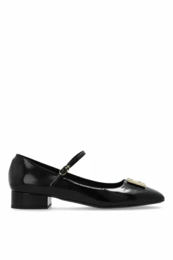 Dolce & Gabbana BLACK Heeled ballet flats Mary Jane