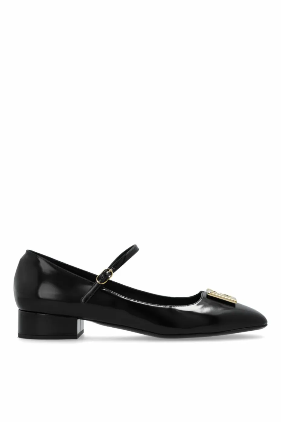 Dolce & Gabbana BLACK Heeled ballet flats Mary Jane