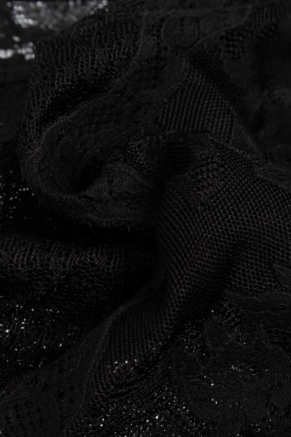 Dolce & Gabbana BLACK Lace Scarf